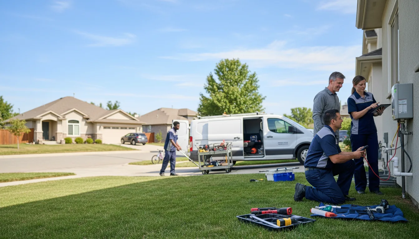 Tankless water heater service in Belsano, PA